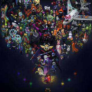 Undertale characters wallpaper