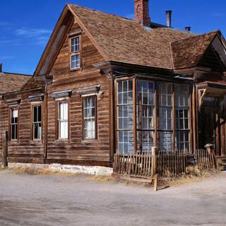 Western town wallpaper