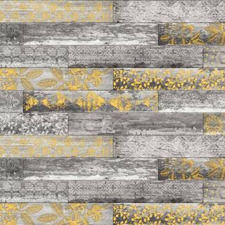 Yellow and gray wallpaper