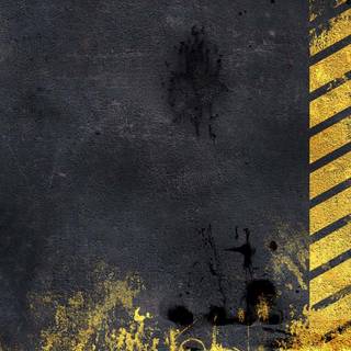 Yellow and gray wallpaper