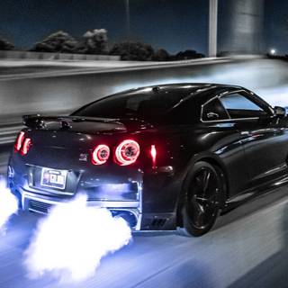 GTR flames wallpaper