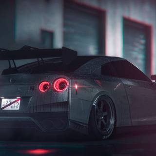 GTR flames wallpaper