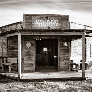 Western town wallpaper