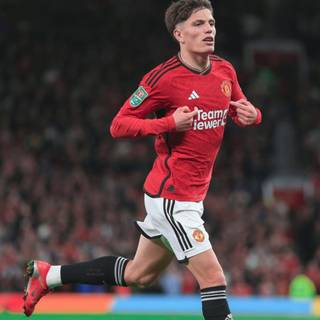 Garnacho 4k phone wallpaper