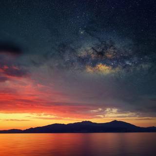 4k sky night wallpaper