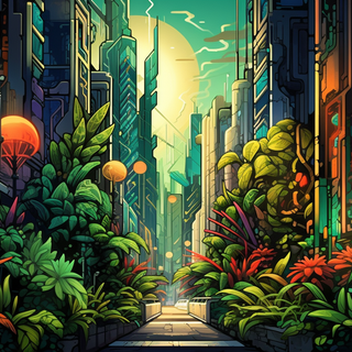 Graffiti anime wallpaper