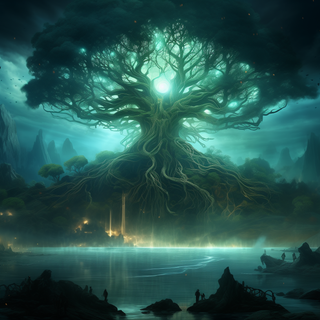 Magic forest 4k wallpaper