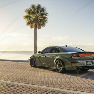 Dodge Charger SRT 4k wallpaper