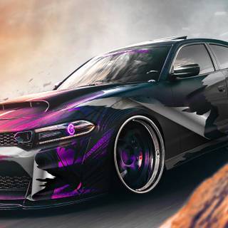 Dodge Charger SRT 4k wallpaper