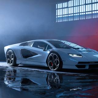 Lamborghini Countach 4k wallpaper