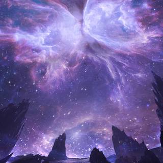 Stars space 4k wallpaper