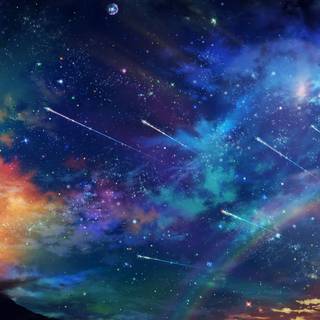 Stars space 4k wallpaper