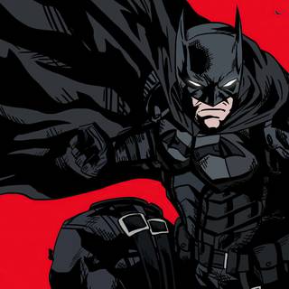 Batman comic 4k wallpaper