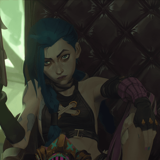 Arcane Jinx 4k wallpaper