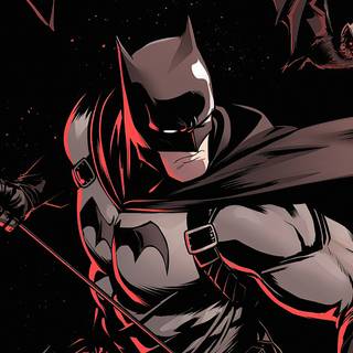 Batman comic 4k wallpaper