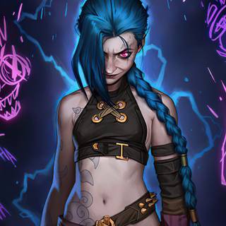 Jinx mobile wallpaper