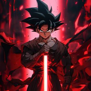 DBZ black computer wallpaper