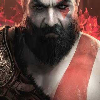 Kratos 4k mobile wallpaper