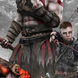 Kratos 4k mobile wallpaper