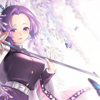 4k Shinobu wallpaper