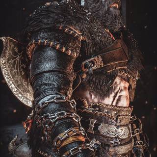 Kratos 4k mobile wallpaper