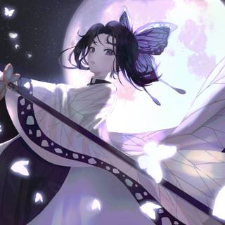 Butterfly Demon Slayer wallpaper