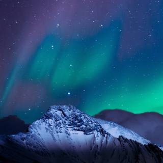 Aurora Borealis iPhone wallpaper