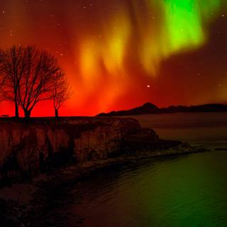 Aurora Borealis iPhone wallpaper