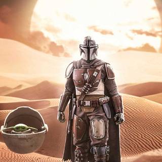 Mandalorian 4k iPhone wallpaper
