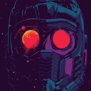 Star Lord iPhone wallpaper