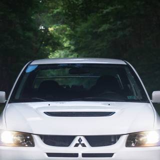 Lancer Evo phone wallpaper