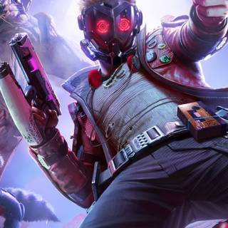 Star Lord iPhone wallpaper
