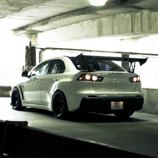 Lancer Evo phone wallpaper