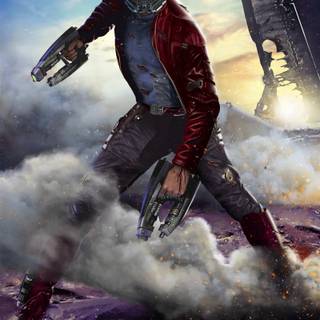 Star Lord iPhone wallpaper