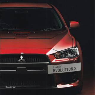 Lancer Evo phone wallpaper