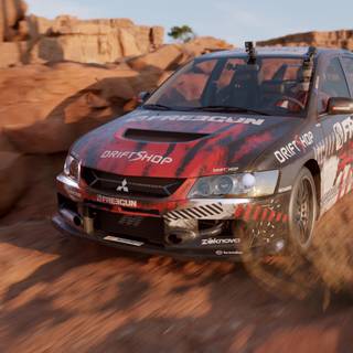 Lancer Evo phone wallpaper