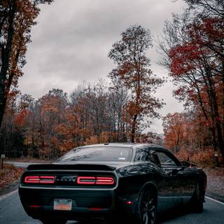 Dodge Hellcat phone wallpaper