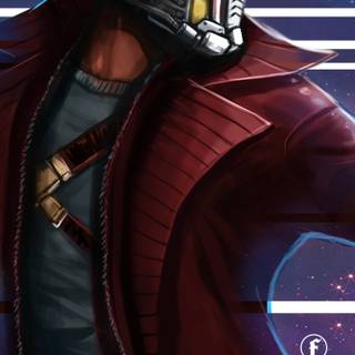Star Lord iPhone wallpaper