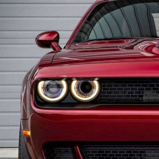 Dodge Hellcat phone wallpaper