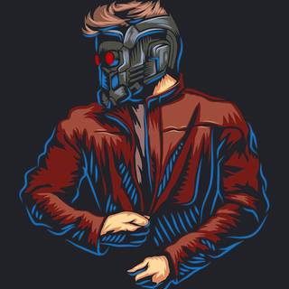 Star Lord iPhone wallpaper