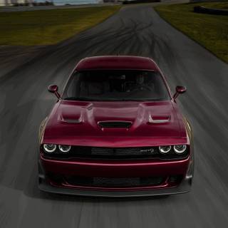 Dodge Hellcat phone wallpaper