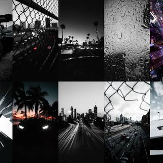 Cars collage wallpaper