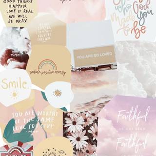 iPhone aesthetic collage wallpaper