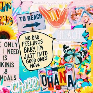 iPhone aesthetic collage wallpaper