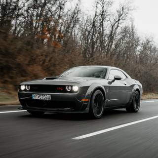 Dodge Hellcat phone wallpaper