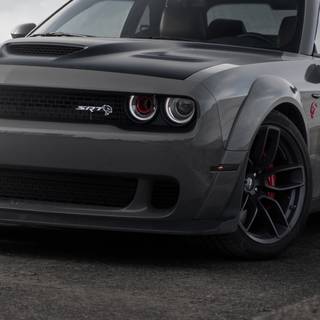 Dodge Hellcat phone wallpaper