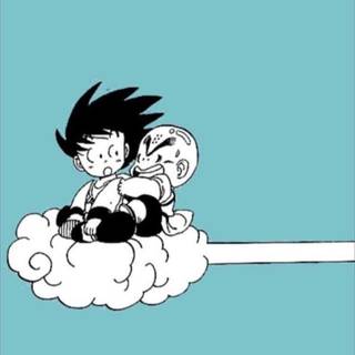 Kid Goku phone wallpaper