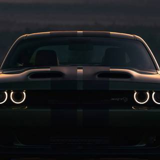 Dodge Hellcat phone wallpaper