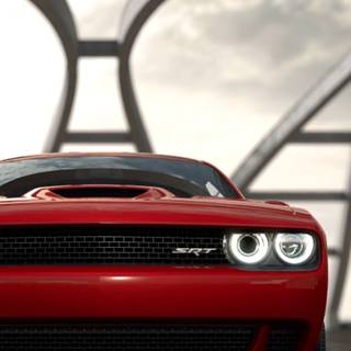 Dodge Hellcat phone wallpaper