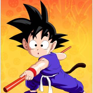 Kid Goku phone wallpaper